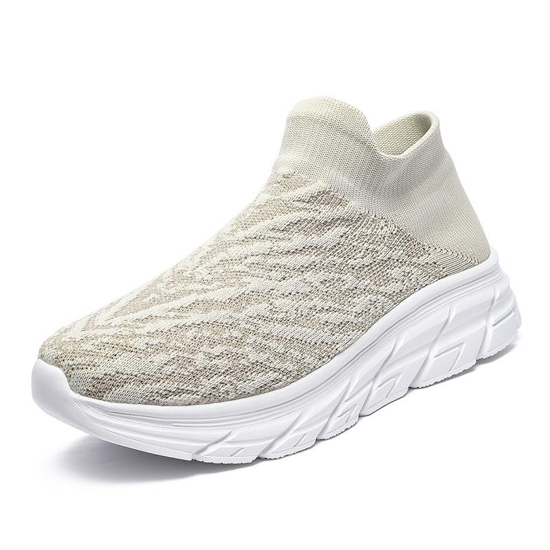 New men's and women's shoes summer one-pedal lazy socks ultra-light sports shoes fashionable casual couple shoes