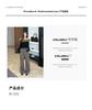 American retro straight tooling jeans women's washed loose and thin three-dimensional loose logging casual pants