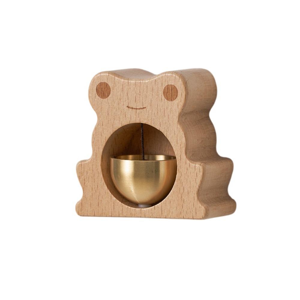 

Дверной звонок в форме животного, магнитный дверной колокольчик, креативный колокольчик ветра для двери, стены Frog