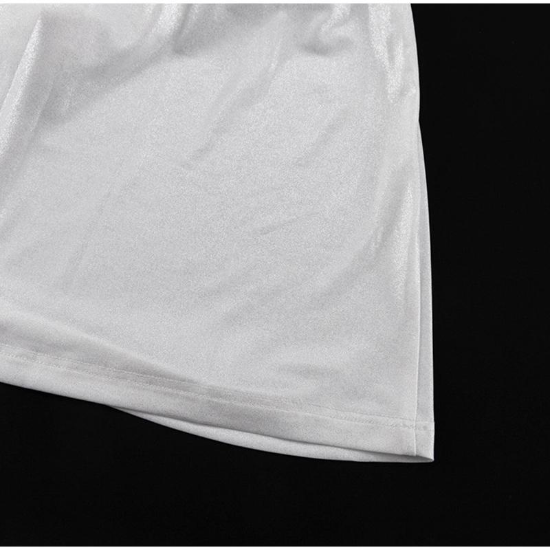 Weißes Satin-Abendkleid, formelles Etuikleid, bodenlang, sexy V-Ausschnitt, Schleppe, Falten, lange Ärmel, Falten, Kleider für besondere Anlässe