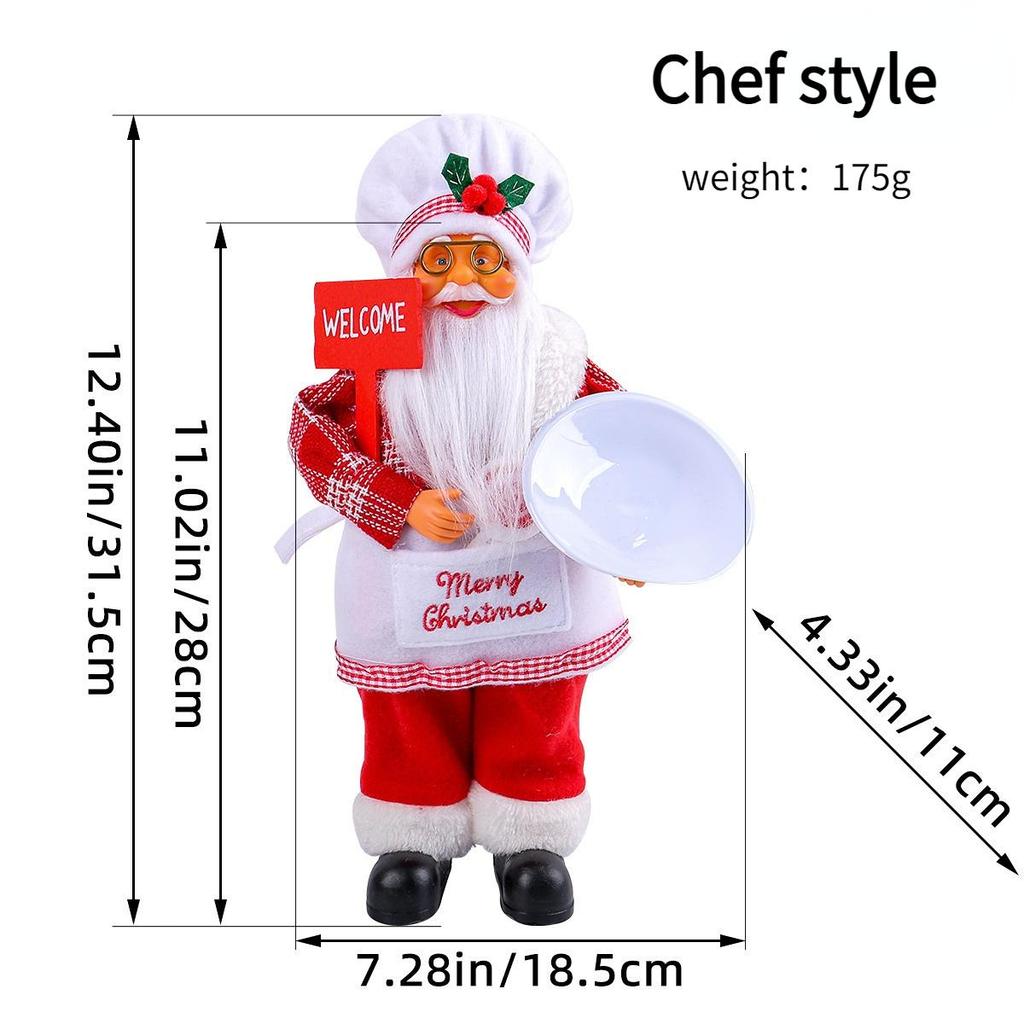 Decor New-Year Goods Santa Claus Christmas Doll Home Decoration Merry Christmas Kids Gift
