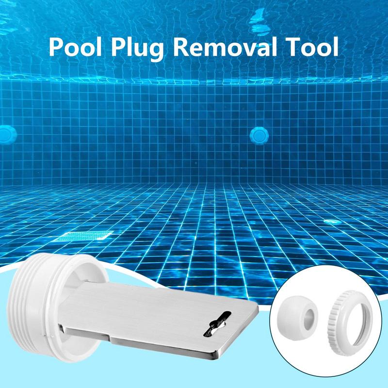Pool Eyeball Seat Removal Tool Stainless Steel Inground Pool Eyeball Seat Removal Tool Swimming Pond Plumbing System Metal Hand