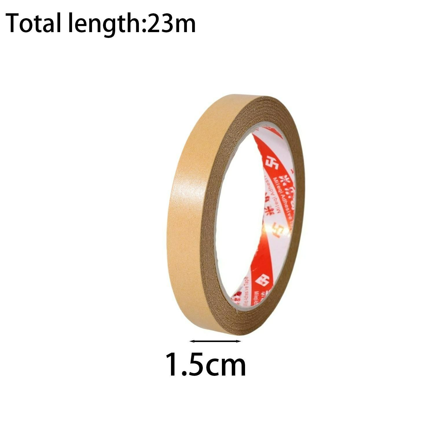 

Self Adhesive Kraft Paper Tapes Waterproof Tearable Shipping Packaging Tape Home Office Industrial Painting Framing Fixed Tape 23m(1roll)