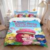 Berry Bitty Adventures Print 3Pcs Bedding Setduvet Cover With 2 Bedropillowcase Home Birthday Gift