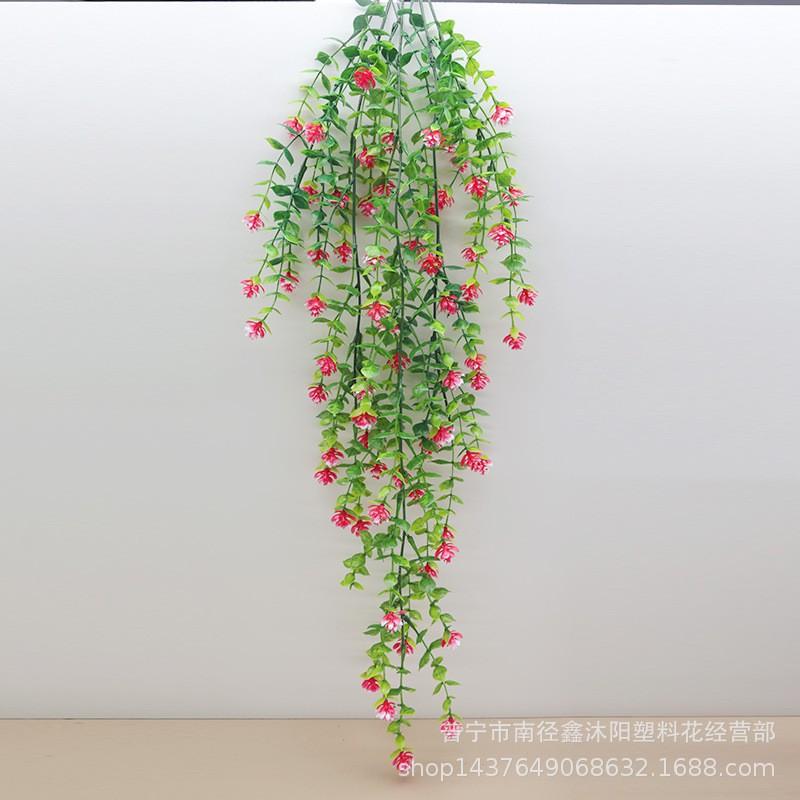Artificial Eucalyptus Camellia Vine Hanging Decor Home Wedding Photography Studio