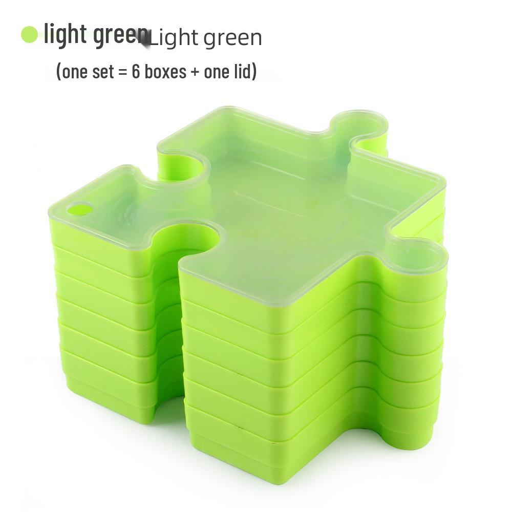 1000-Piece 3D Adult Jigsaw Puzzle with Classification Storage Box
