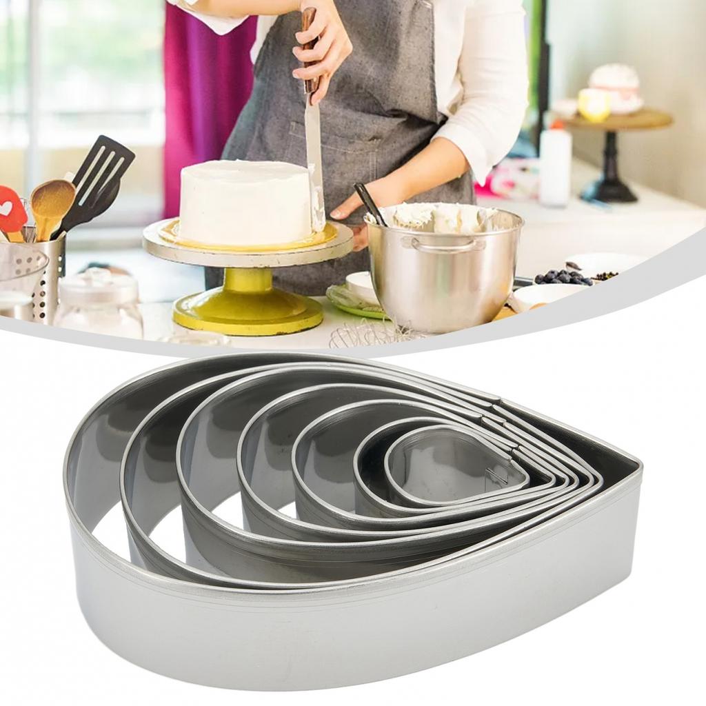 7 Sizes Rose Petal Cutter Cookie Cutter High Quality