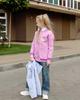 Bomber Jacket – Girls' Warm Snap-Up Jacket with Printed Text, Winter, 6404-025-33-5 HC