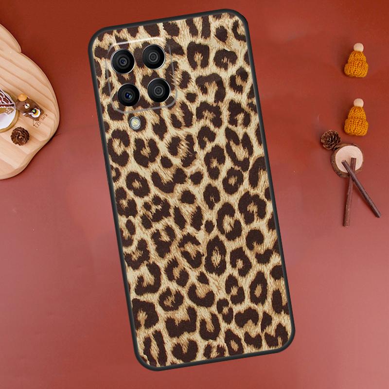 Tiger leopard print panther Case For Samsung Galaxy M52 M32 M22 M12 M13 M23 M33 M53 M14 M34 M54 M20 M30s M31s M51 Cover