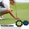 Clear Transparent Golf Slope Putting Reader High Precision Round Green Reader  Golf Practice