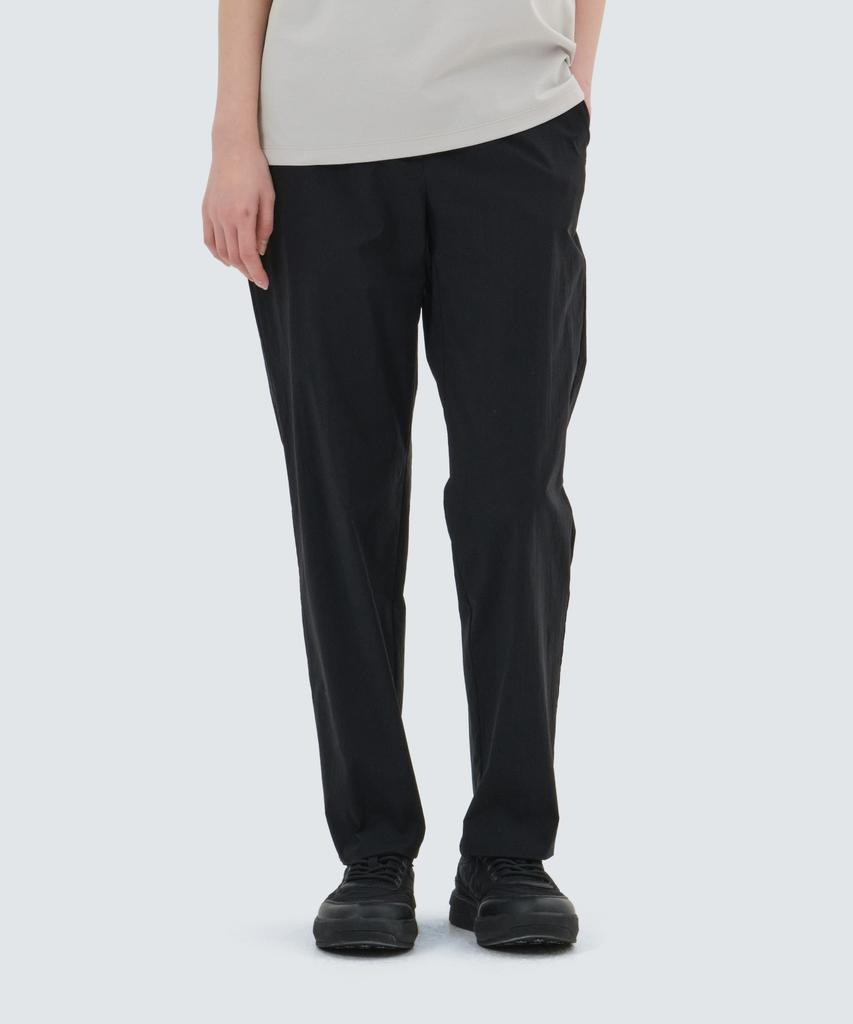 SNOWPEAK APPAREL Cooling Root Women'S Straight Pants (S25Mwrpt63) Black