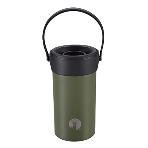 CAPTAIN STAG (CAPTAIN STAG) PET Bottle Holder, PET Bottle Cooler HD, Stainless Steel, Vacuum Insulated, Keeps Hot or Cold, Fits 500ml and 600ml Bottle