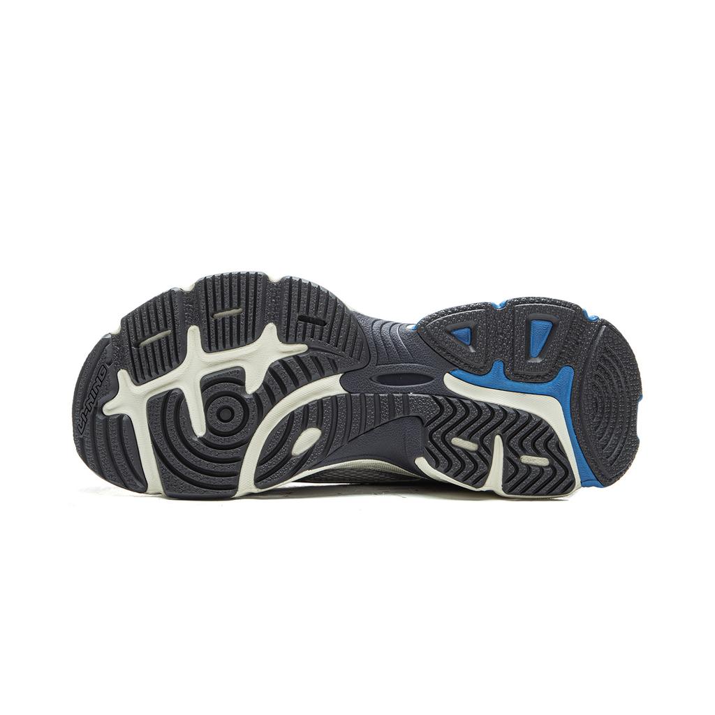 New LiNing Star Cushioning Abrasion Resistant Breathable Low Top Chunky Sneakers Men's Calm Gray AGCV353-2