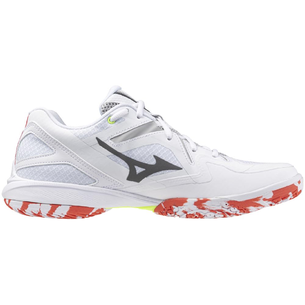 Mizuno Badminton Shoes Wave Claw 3 Lightweight Cushioning Cm 3E Club/Gym White/Black/Red 28.0