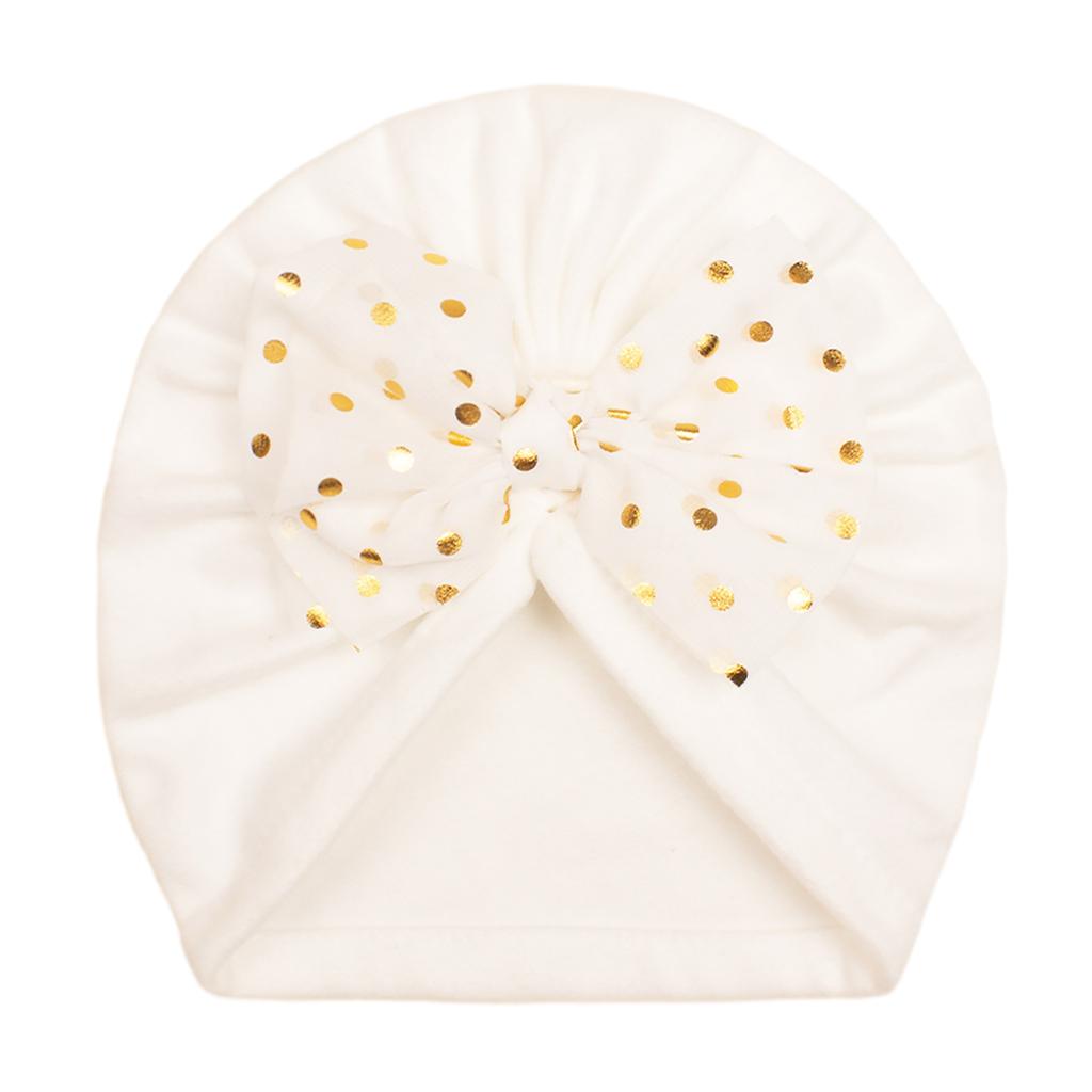 Baby Turban Newborn Baby Girl Hospital Hat Nursery Beanie Headwrap Multicolored for Baby Boy/Girl Nursery Beanie