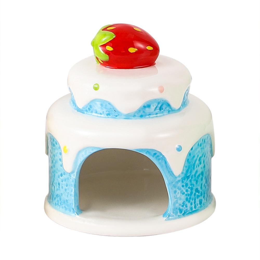 Ceramic Pet Small House Cooling Hamster Bed Hamster Landscaping Supplies Hamster Nest  Bird