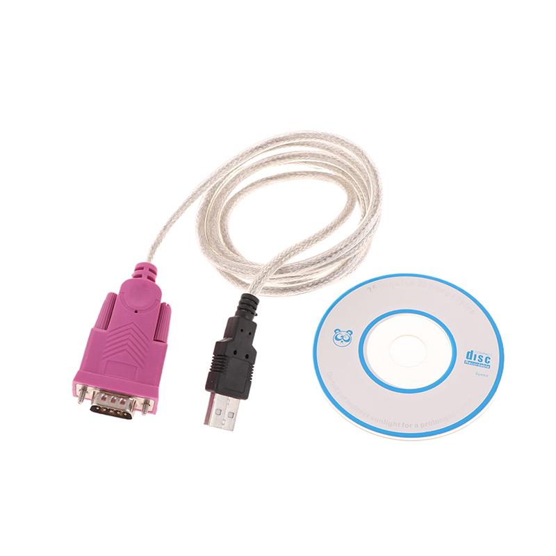 1.5 Meters Usb To Rs232 Adapter Cable Usb To Rs232 9Pin Db9 Com Serial Port Cable Port Adapter Dual Chip