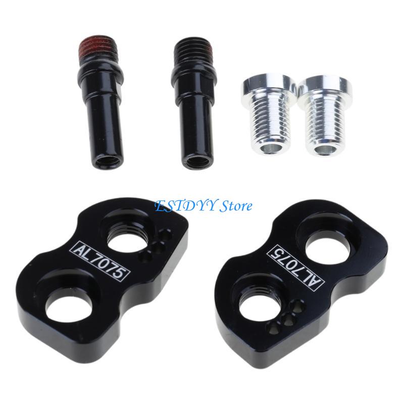 G6DE V Brake Post Extension Mounts Universal V Brake Extension block Brake Extension Seats set for Bike Wheel Size Upgrades