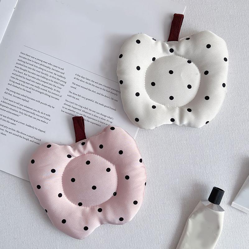 14.5*12cm Fruit Shaped Design Ins Fabric Coaster Wave Point Cotton Creative Coffee Cup Pad Heat Resistant 13 Colors