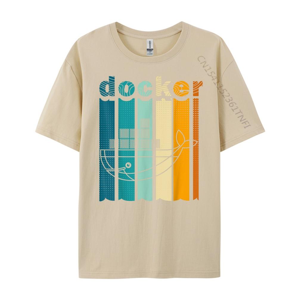 Docker Linux Devops Programming Coding Computer Scientist Graphic Tees Men Camisetas St Patrick's Day