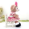 Cushu Cush Duffy and ShellieMay Costume Toy Sold Made In Cute Floral Pink Liberty Style Head and Shoes Set (Plush Separately) Japan, Dress, Ribbon,