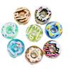 SW27 Fun Cute Colored Hand Painted Donut Sweet Scattered Beads Loose Colorful Handmade Necklace Bracelet Diy Beads Accessories