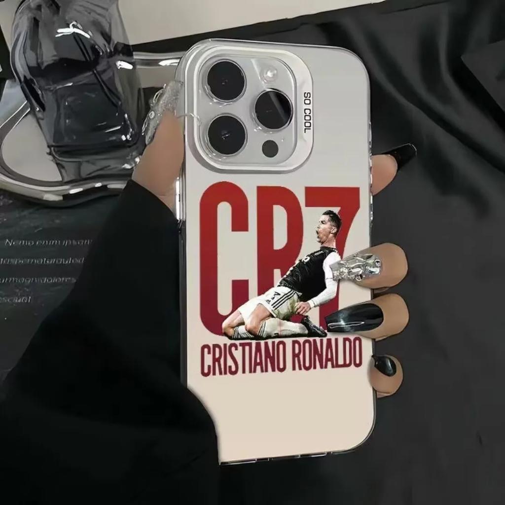 Mr Football C-cR7-R-Ronaldos Casing For Xiaomi Redmi 14C 13C 12C 12 10C 10 Note 14 13 12 Pro Plus 10 10s 11 11S 4G 5G Case Hard
