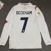 Retro Long Sleeve Soccer Jersey Vintage Football Shirt Men Women Adult Fan Wear Classic Player Style