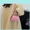 Pu Small Square Bag For Women With Single Shoulder Strap For Daily Wear