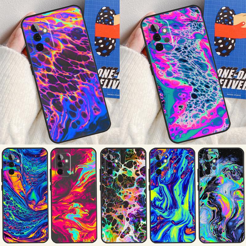 Psychedelic trippy abstract art For Samsung Galaxy A54 A34 A14 A55 A35 A15 A53 A33 A13 A05 A06 A16 A22 A32 A52 Phone Case