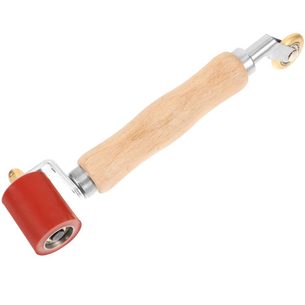 Силиконовый ролик-прижим с двойными подшипниками для точного прижима швов при монтаже кровельной обшивки и напольных покрытий