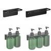 Stainless Steel Soap Dispenser Wall Mounted Holder