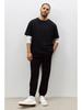 H M Regular Fit Sweatpants Black 0970817001