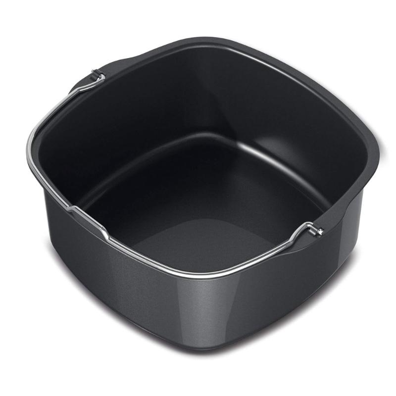 Air Fryer Cake Basket Cake Baking Pans Air Fryer Cake Bucket Metal Material Muffin Cups Gift for Baking Enthusiasts