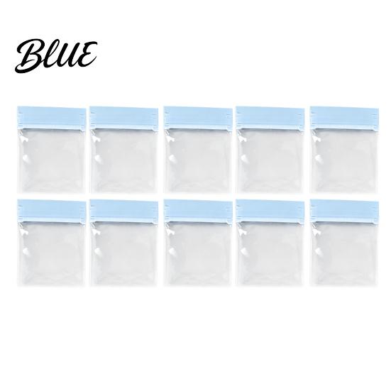Reusable Ring Storage Portable Seal Travel Sliding Bag Bags Jewelry Lock Design Pill Organizer Bag Multi-Colored Labels for Daily