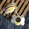 3D Cartoon Honeybee Side Pin Hair Clip Girl Hair Style Tool Antislip Hair Decors