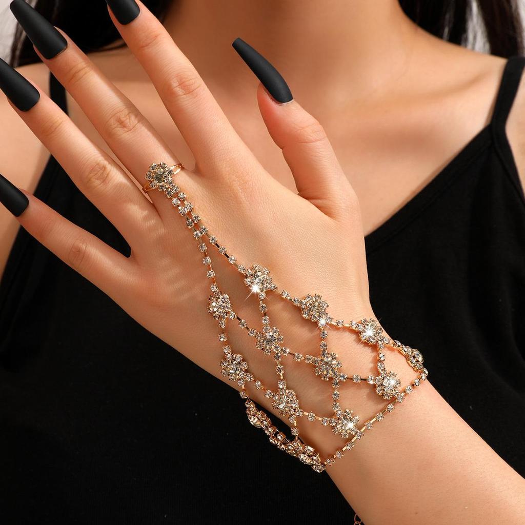 Sonnenblumen Diamant Armband, Fußkettchen & Ring - Trendige und stilvolle Accessoires