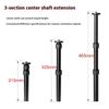 Telescoping Aluminum Center Column With 3 Adjustable Sections For Camera Mounts 1/4" 3/8" Compatibility