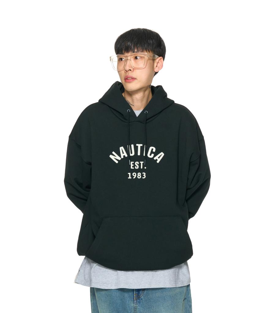 [Jp Line] Felt Arch Logo Hoodie