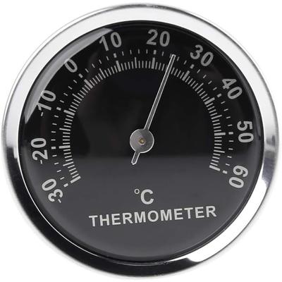 Mini 58mm termometr samochodowy mechaniczny analogowy wyświetlacz temperatury z naklejką wklejoną