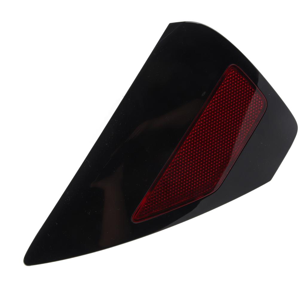 Rear Tail Light Panel Mount Reflector Cover Red High Visibility Bumper Charging Port Cover Replacement for Tesla Model