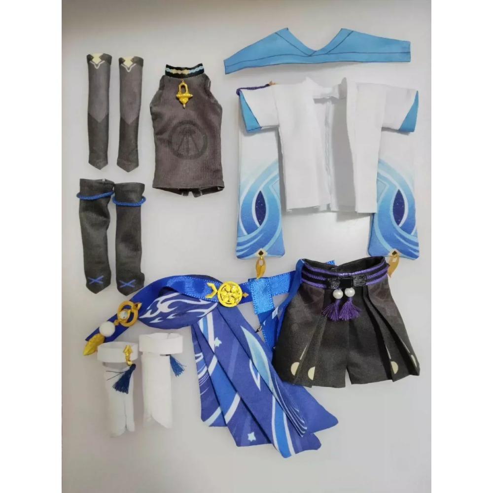 Anime Game Wanderer Ob24 Ob22 P20 Doll Hair Face Clothes Toy Cosplay 1/6 Bjd Costumes Handmade Decorations Toys Accessories
