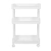 Beauty Salon Trolley Mobile Cart 3 Tiers Smoothing Wheel Salon Spa Rolling Cart for Beauty