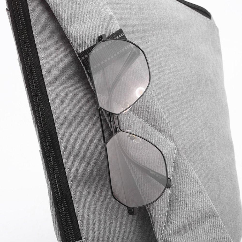 Nuova Borsa a Tracolla da Viaggio Antifurto in Nylon Ultra Sottile Piccola Borsa da Petto Grande Capacità con Cerniera Mini Borsa Crossbody