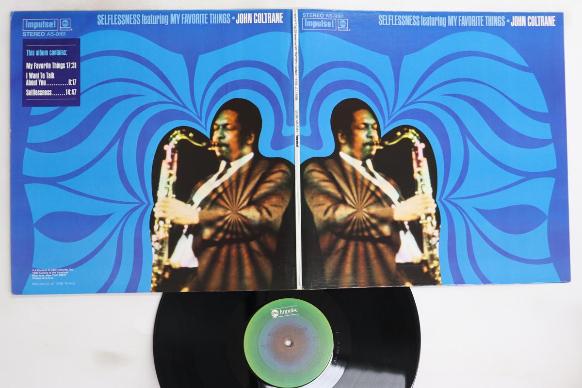 

LP Record JOHN COLTRANE - Selflessness Featuring My Favorite AS9161 IMPULSE 1974 US Jazz Used