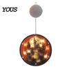 Easy Install Holiday Lighting Halloween Window Decor Light, Battery Powered Ghost Pumpkin Fairy Light String Lantern for Party, Spooky Hanging