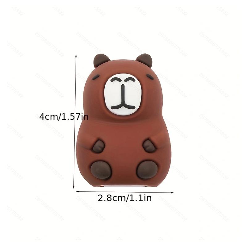 6-piece, 3-piece, and 1-piece mini cartoon pencil sharpeners are suitable for student stationery supplies