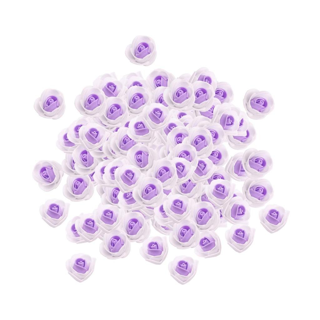 500x Artificial Flowers DIY Wedding Bouquets Home Simulation Mother's Day Party DIY Craft Foam Fake Flowers Roses Decoration