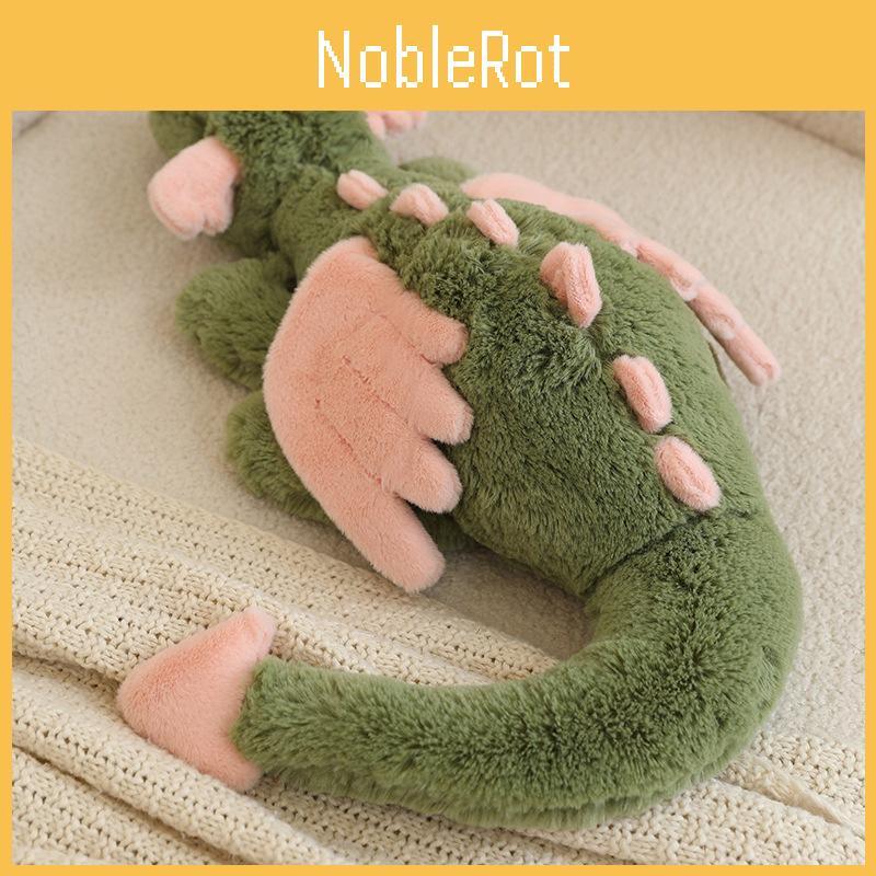 Plush Matcha Dragon Toy With Soft Pp Cotton Filling For Kids And Adults