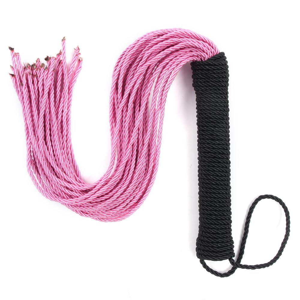 Weaved Spanking Flogger BDSM Games Butt Lashing Whip SM Goods Fetish Women Sex Accessories Adult Supplies Sex Toys For